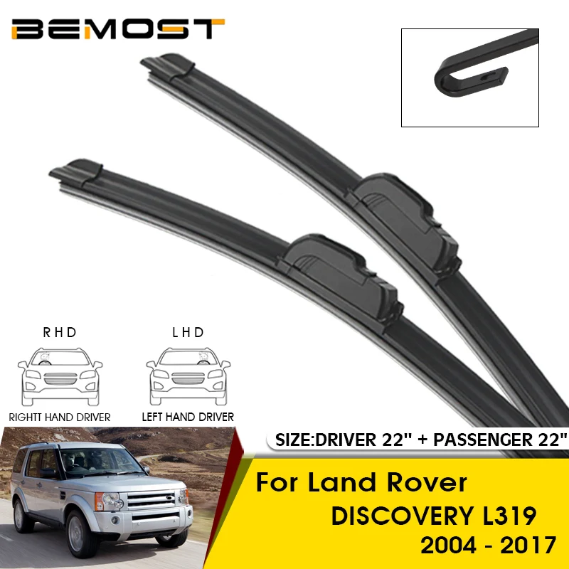 

Car Wiper For Land Rover DISCOVERY L319 2004-2017 Windshield Windscreen Front Window Blades 22"+22" Car Accessories