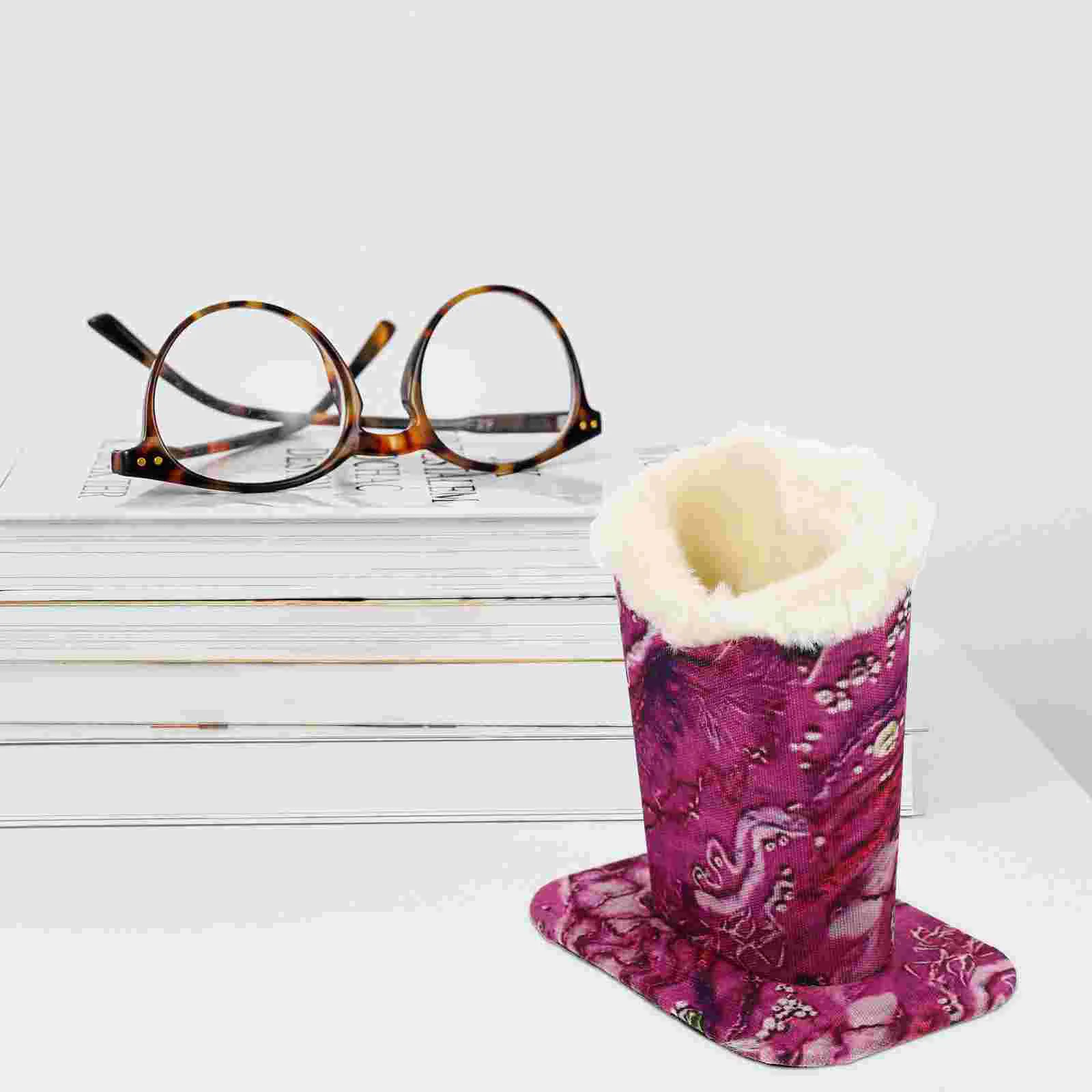 Women's Sunglasses Spectacle Holder Display Eye Stands Eyeglass Base Eyeglasses Desktop Animal Makeup Brush Pink Office