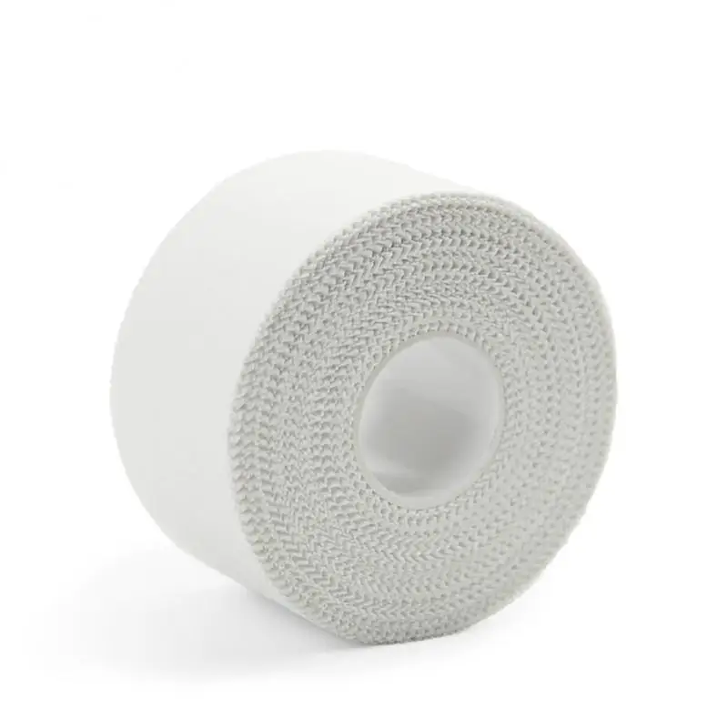 رباط رياضي ممتاز لاصق فيزيو ، مرن للعضلات ، قطن ، أبيض ، بعد الجرح ، 1 ضمادة ، 2