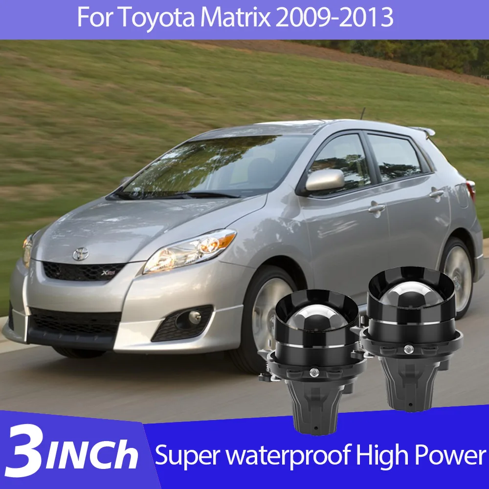 

2PCS 3 inch Fog Light LED Projector Lenses 90W 20000LM Car Fog Lamp Retrofi H11 For Toyota Matrix 2009/2010/2011/2012/2013