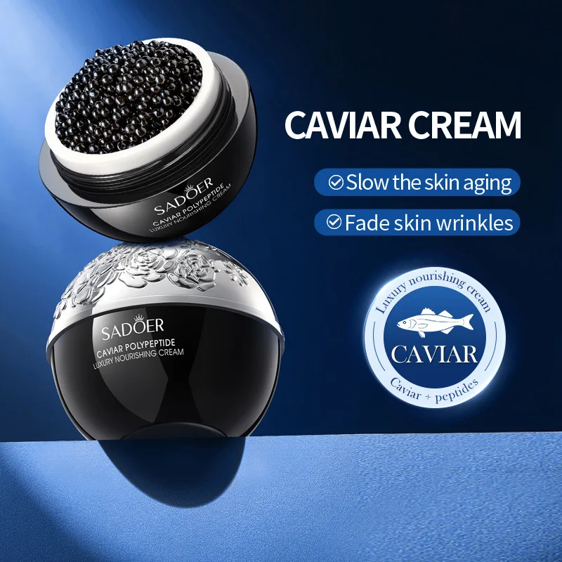 Caviar Polypeptide Luxury Skin Nourishing Essence Cream Anti Wrinkle Moisturizing Deep Skin Rejuvenating Face Cream