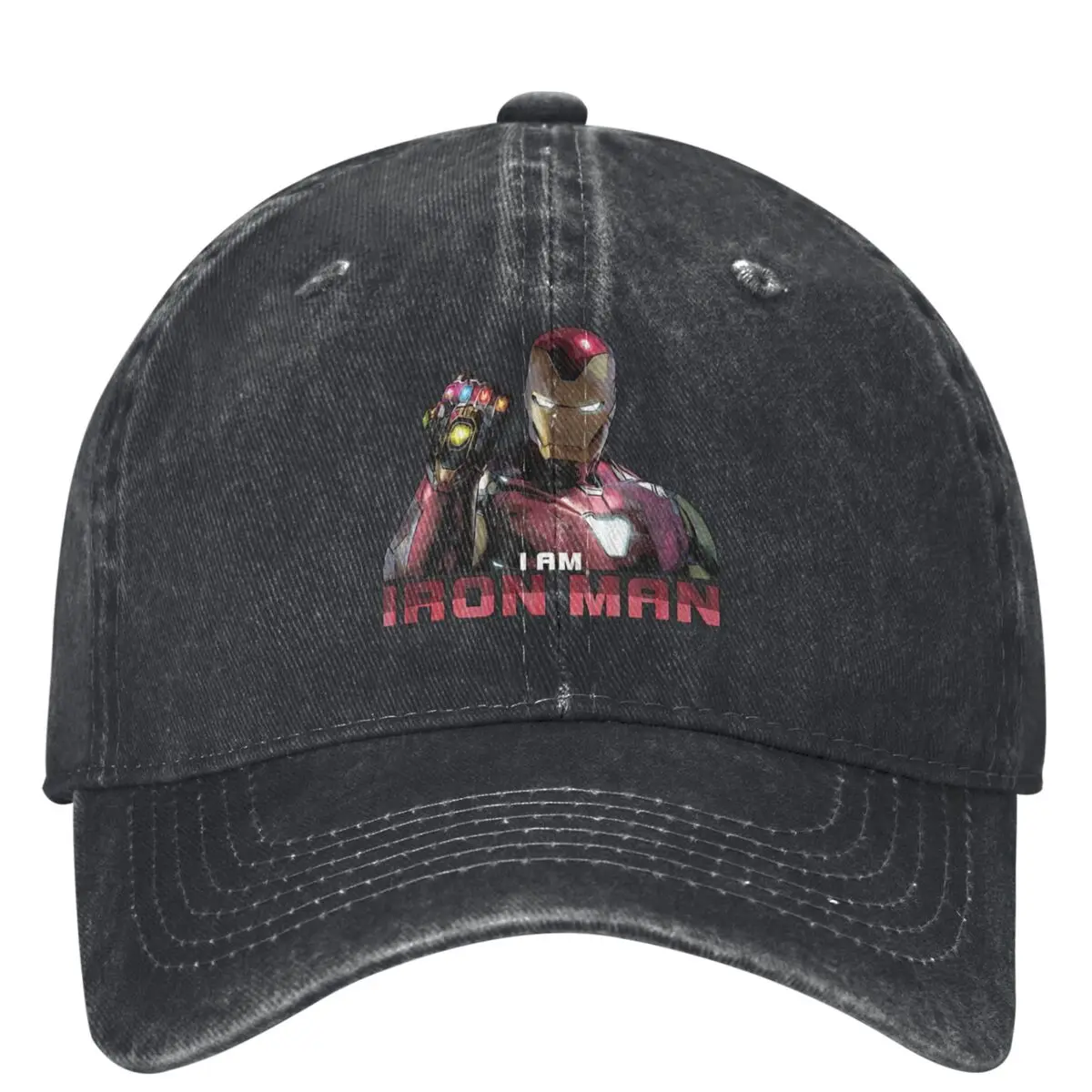 Marvel Avengers Endgame I Am Iron Man Baseball Cap Men Women Sunscreen Hip Hop Dad Hats Summer Stylish Running Baseball Caps