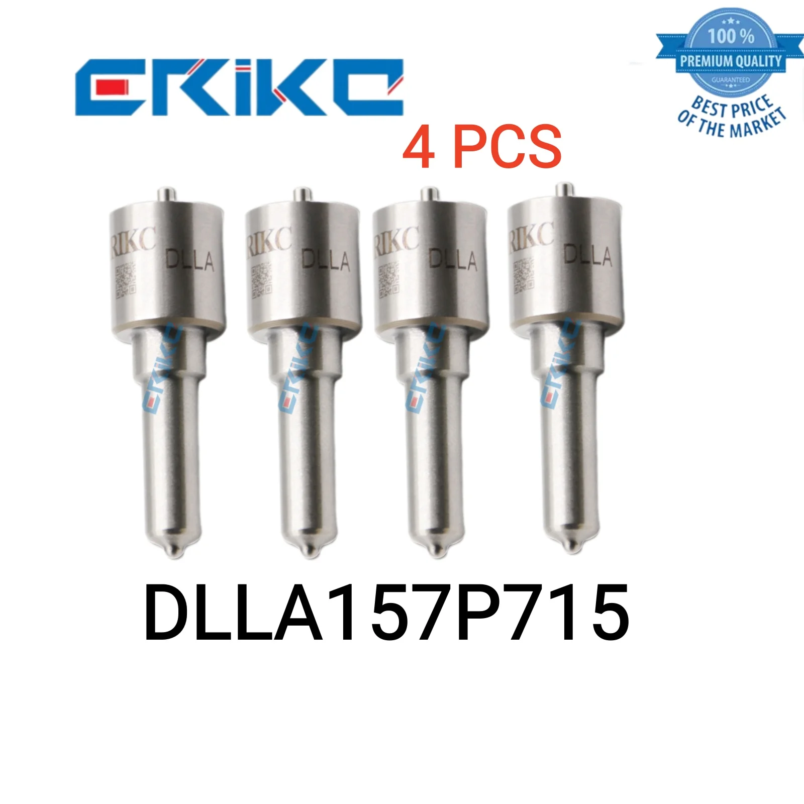 4 PCS DLLA157P715 Original Common Rail Nozzle DLLA 157 P 715 Spary Nozzle DLLA 157P715 Injector Oil Nozzle Industry Spray Nozzle