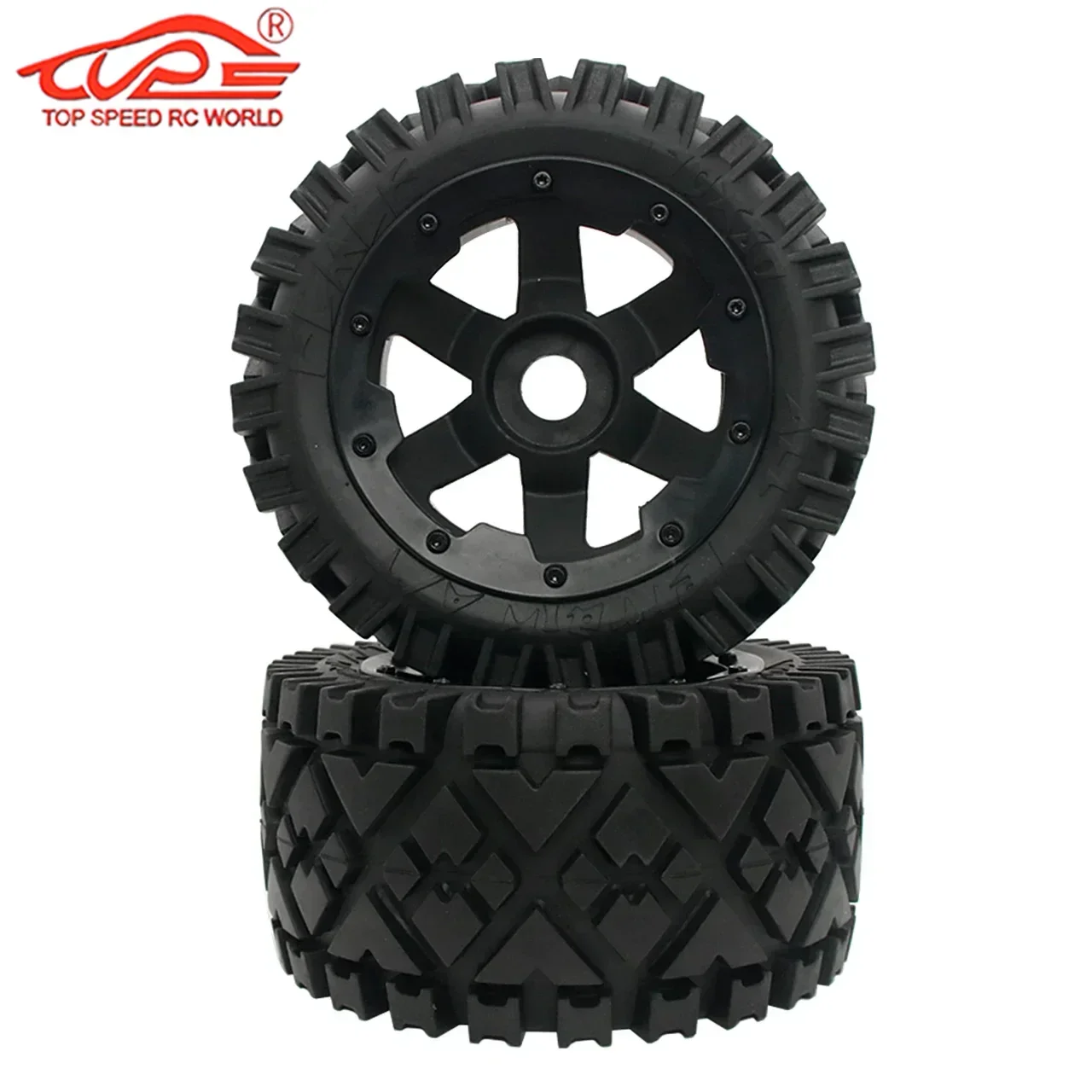 Upgrade Super Strong Grip All Terrain Vorder- oder Hinterradreifen-Kit für 1/5 Rc Auto HPI ROFUN BAHA ROVAN KM BAJA 5B SSTruck Teile