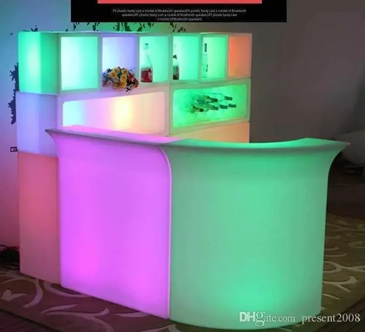 Nordic KTV Bar Chair Night Light Hotel Front Desk Remote Control Colorful Night Lamp Modern LED Furniture Industrial Lighting