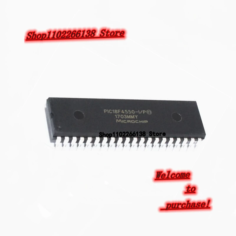 PIC18F4550-I/P PIC18F4550 DIP-40 18F4550 PIC18F MCU IC