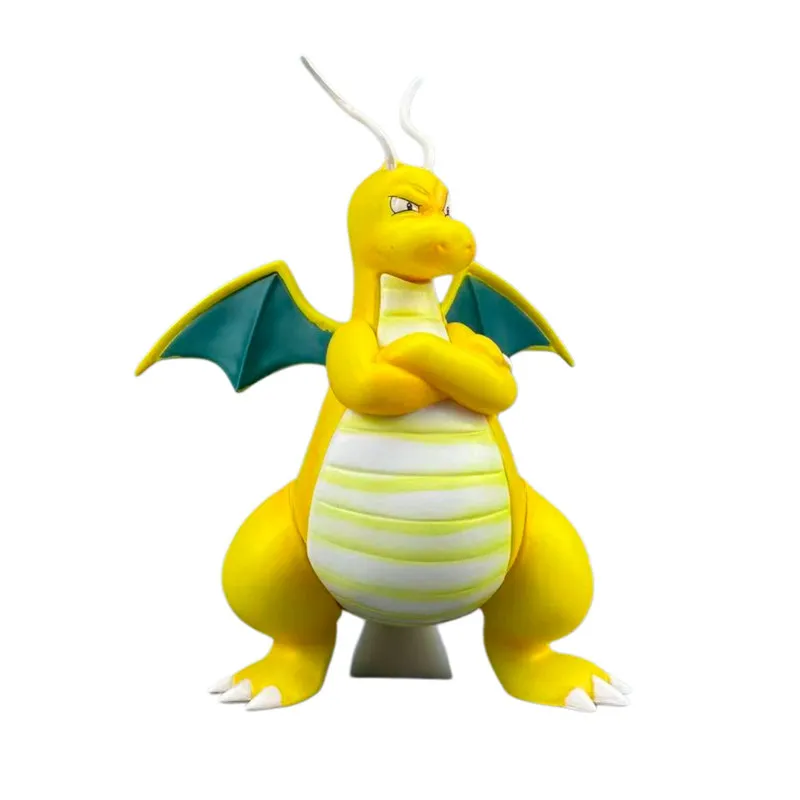 BKM PokéMon Angry Dragonite Action Figure Pvc Model Car Dashboard Desk Computer Case Decor Anime Collectible For Adult Fans view 5