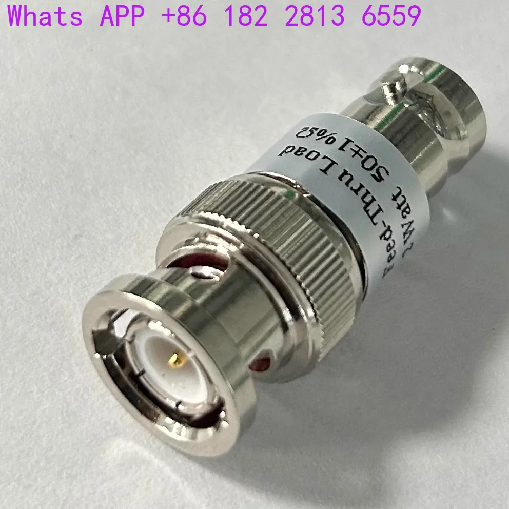 Tektronix oscilloscope 50 ohm impedance matching device, BNC revolving bus type load Tektronix source