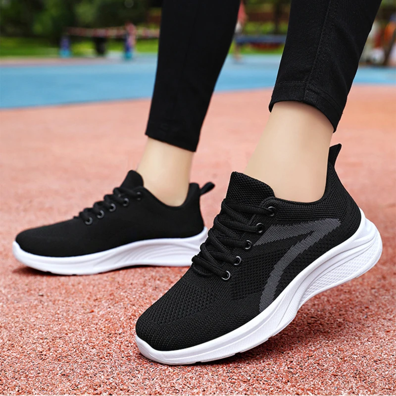 Running Shoes 2024 Spring and Autumn Season New Women's Shoes Hot Selling Large Size Soft Sole Casual Sports Shoes for Women