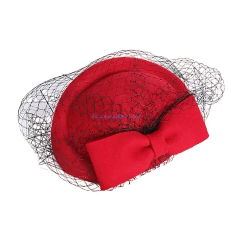 85LF فاسيناتور عتيق مع فيونكة كبيرة الحجم للحفلات التنكرية مشبك فلابر أنيق خوذة صور الدعائم