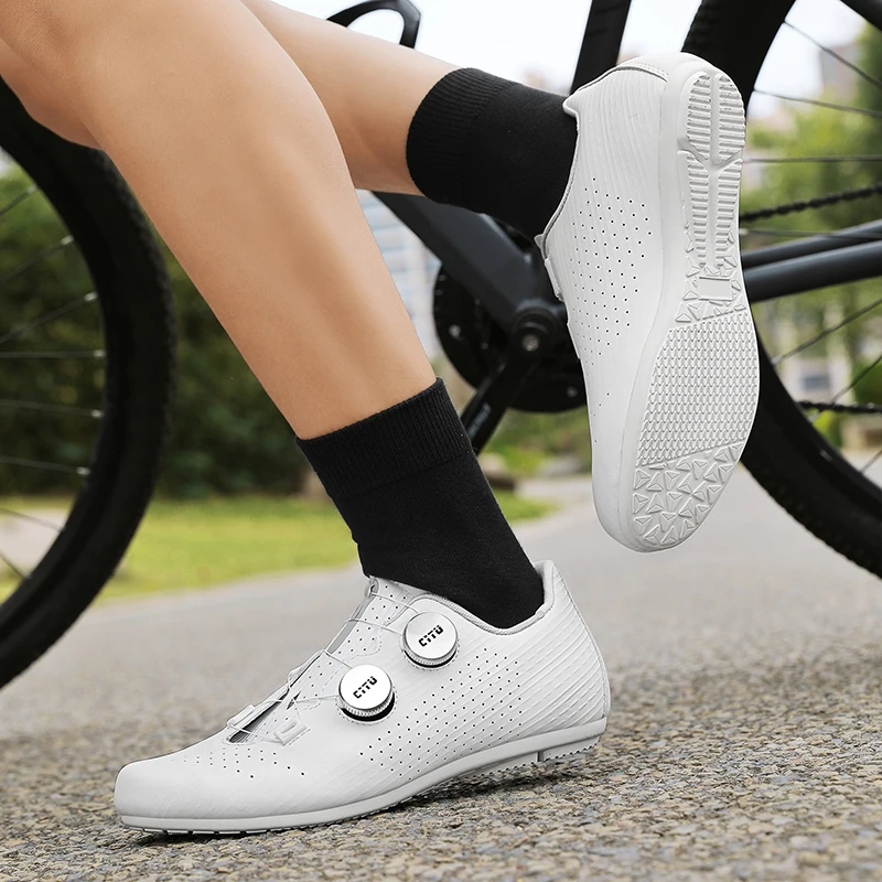 

Bicycle professional riding shoes for men and women, suitable for all seasons, anti slip, wear-resistant, breathable and comfort