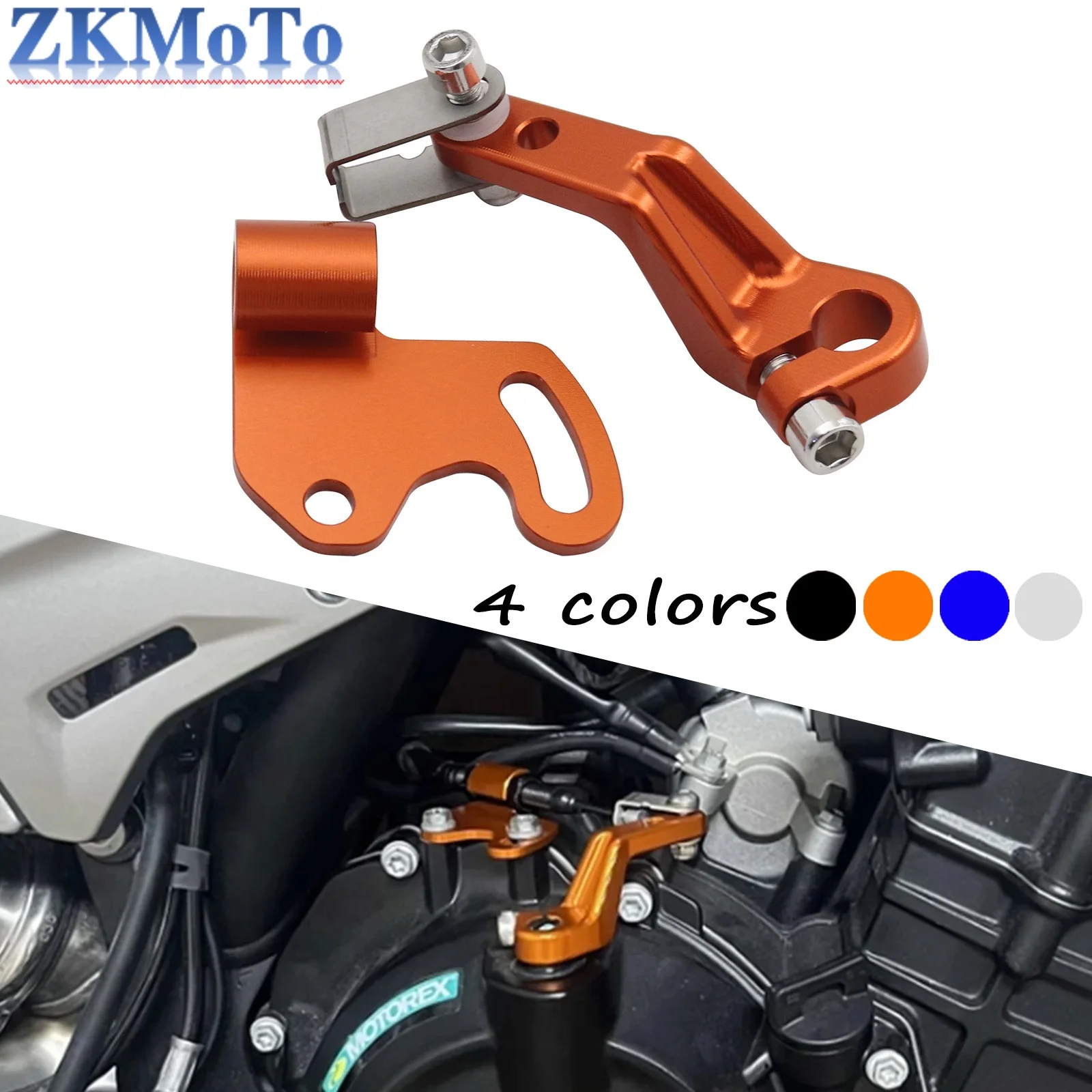 

Мотоциклетный рычаг сцепления с ЧПУ на один палец, рычаг сцепления для KTM 790 890 Duke Adventure R 2018-2025 для Husqvarna NORDEN 901 2022-2024