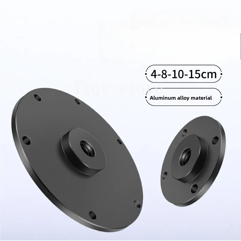 Photographic Equipment Base Metal Flange Monopod Camera Metal Aluminum Alloy 3/8 Hole Load-bearing Outdoor