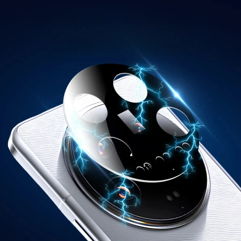 2PCS Black Tempered Glass For Xiaomi 14 Ultra Camera Lens 9H Protector Film For Xiaomi14 14Ultra Screen Protector Camera Cover