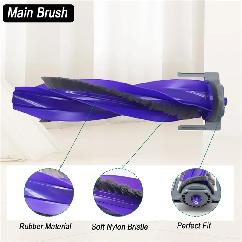 M04K для робота-пылесоса Narwal Freo X Plus, основная боковая щетка, фильтр Hepa, швабра, тканевые мешки для пыли, запасные части