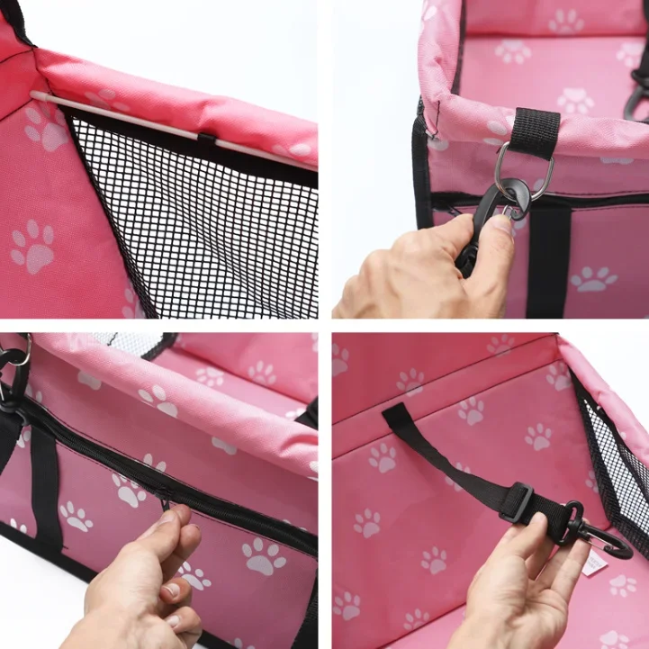 Factory  Cage Protector Waterproof Foldable Version Booster Protector Pet Dog Car Seat for Dogs Cats Puppy Travel view 5