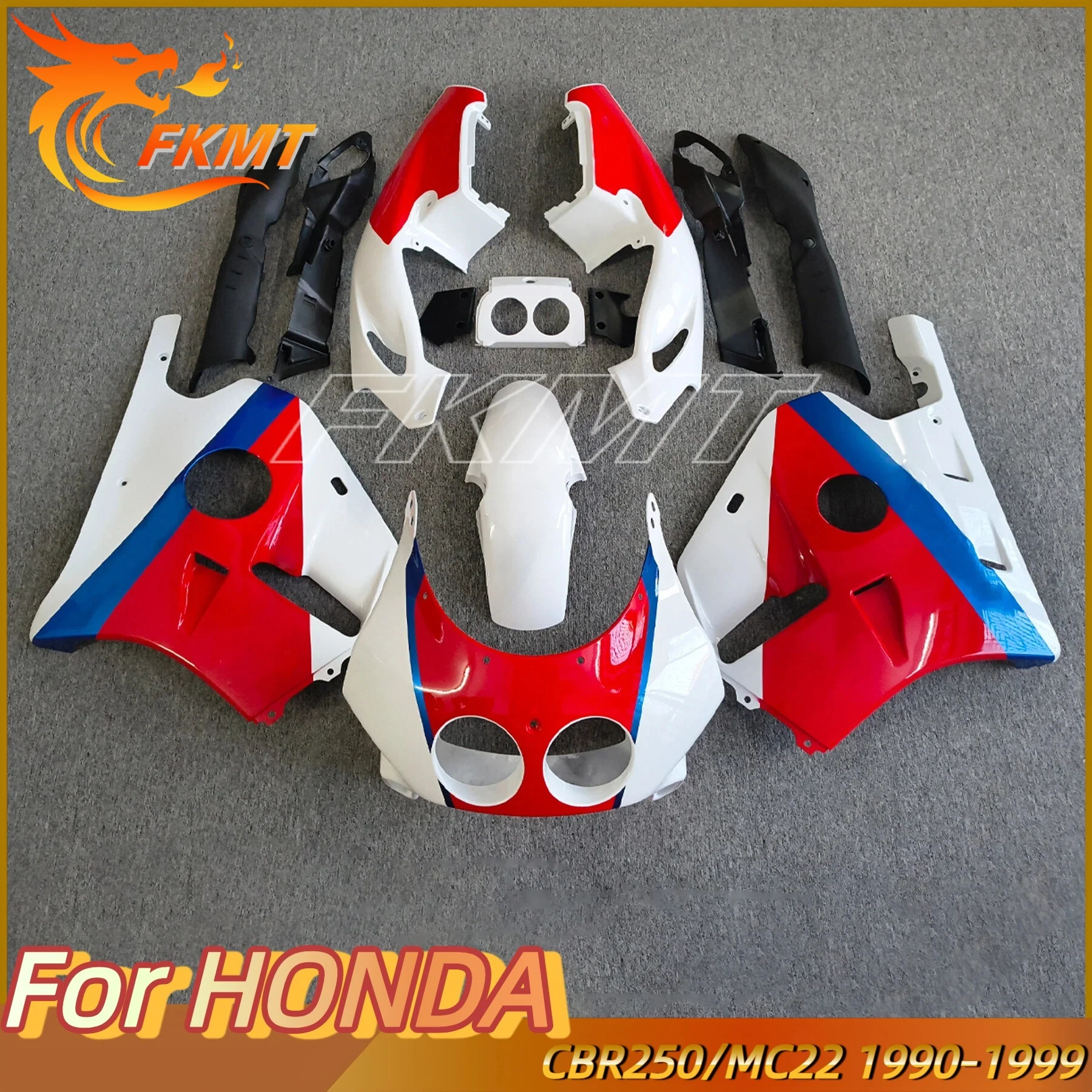 NEW Motorcycle Full Fairing Kit Fit For HONDA Cbr250 1990 1991 1992 1993 1994 1995 1996 1997 1998 1999 MC22 CBR 250 Bodywork