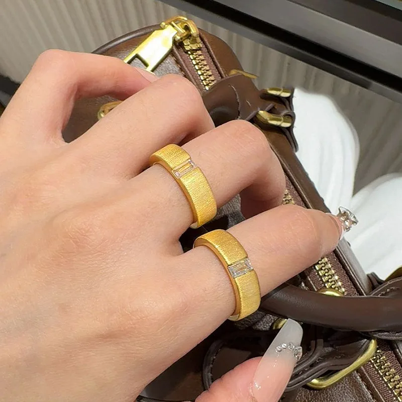 

Классические женские кольца с бриллиантами и кристаллами, новые в античном золоте кольцо с шелковой лентой, ювелирные изделия для пар