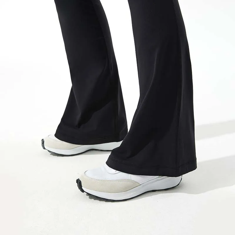 امرأة كبيرة مفتوحة المنشعب طماق الرياضة غير مرئية سحابات سراويل Crotchless كبيرة الخصر مرونة السروال السراويل الغريبة الجوارب