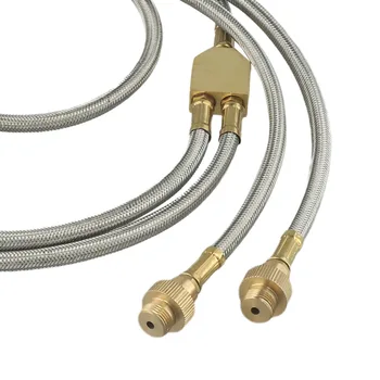 Outdoor Camping Double Head Connecting Line Double Head Connecting Line Stove Gas Connector Brass Connecting Line