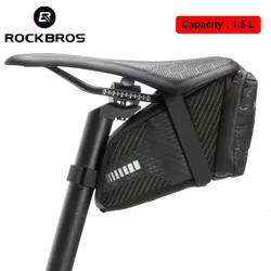 ROCKBROS Bicycle Bag Bike Bag Basket For Bicycle Bicycle Saddle Bag 3D Shell Tool Backpack Cycling Bicycle Bags & Panniers