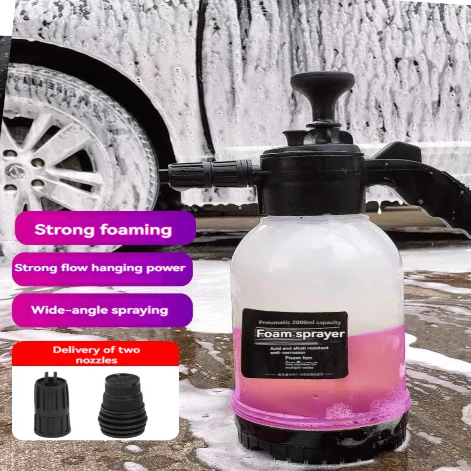 

Car wash foam sprayer pa pot