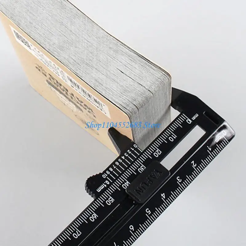 

Y6GD Double Scale Plastic Vernier Caliper, 0-6Inch / 0-7Inch 150mm/180mm Length Measuring Tool for Students Office