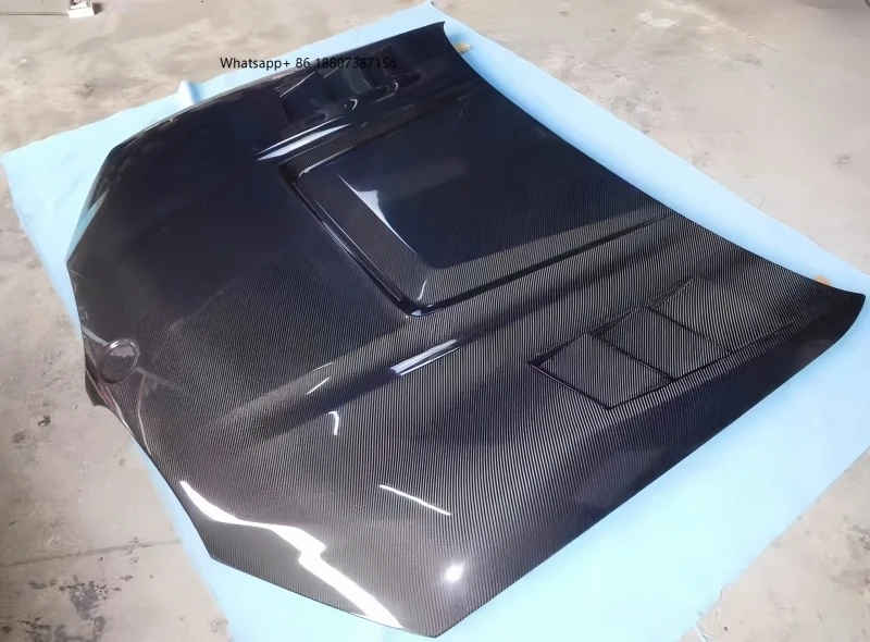 

Перфорированный капот из карбона для BMW X3 G01 G08 (тюнинг); облегченный капот двигателя для X4 G02, комплект обвеса