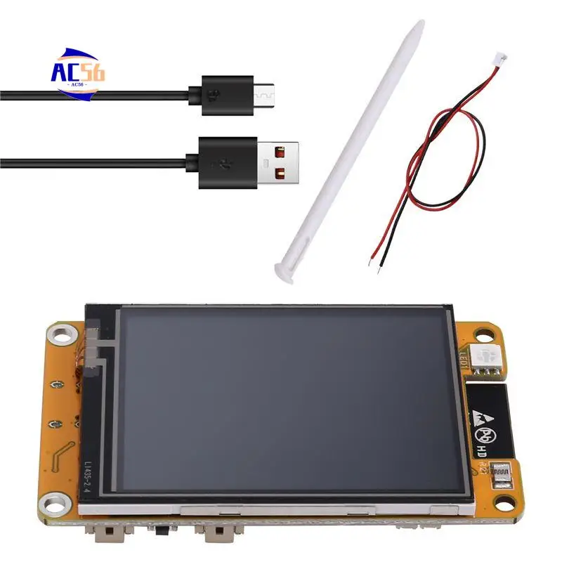

AC56-ESP32 Плата разработки WIFI и Bluetooth 2,4-дюймовый ЖК-модуль TFT 240X320 Смарт-экран с сенсорным управлением