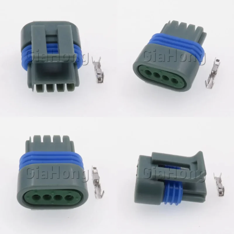 1 Set 4 Ways AC Assembly Auto Parts 12162833 12162834 Automobile Intake Pressure Sensor Wire Cable Socket Car Sealed Connector