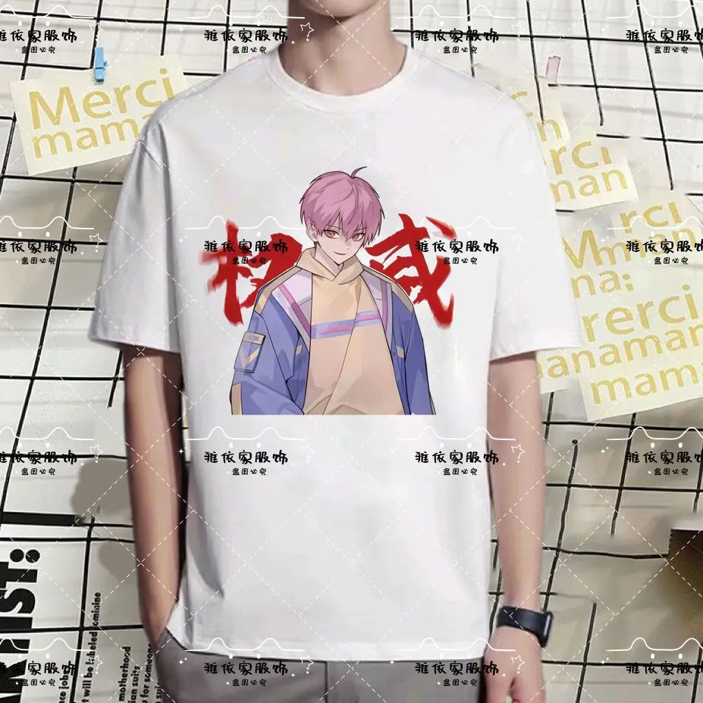 أنيمي لينك انقر على الرابط انقر زينو روبنسون مطبوعة تي شيرتات قصيرة الاكمام عادية المحملة موضة خمر القمصان تنوعا في الصيف