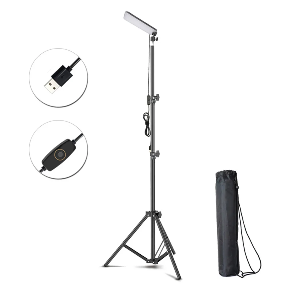 Outdoor Camping Light 84led High Brightness Multifunctional Portable Telescopic Tripod Camping Lantern