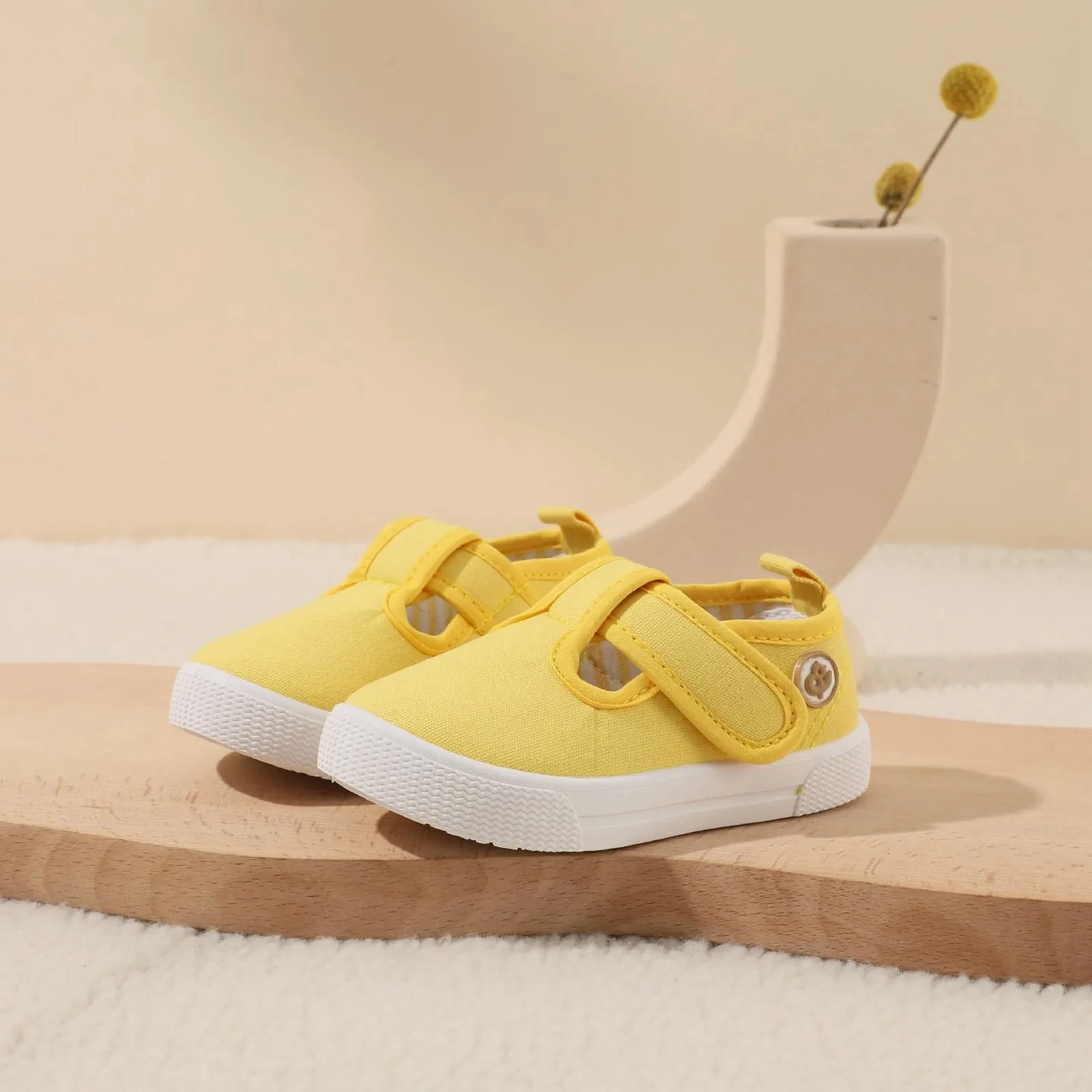 Chaussures en toile à semelle souple pour enfants, baskets solides coréennes pour filles, chaussures pour tout-petits pour garçons, bettalk l, printemps, automne, 2024