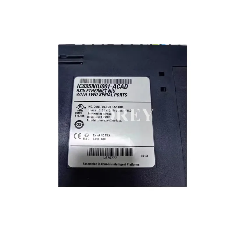 وحدة الاتصالات IC695NIU001-ACAD الأصلية