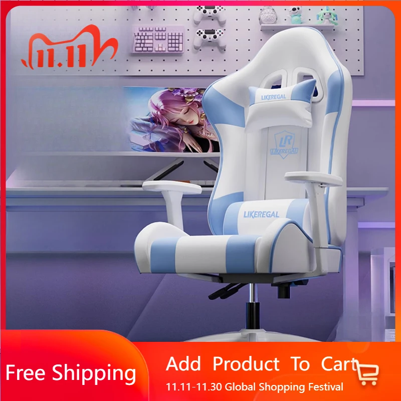 

Ergonomic Student Office Chair Backrest Reading Playseat Study Office Chair Mobile Relaxing Kids Silla Oficina Home Furniture