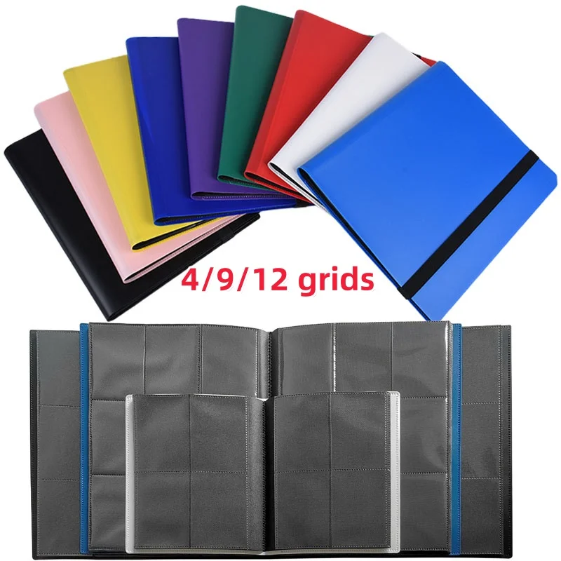 

Premium Multi-Pocket Trading Card Binder-Holds 160/360/480 Cards-Durable PP Cover-Ideal for Basketball, Soccer,and Sports Cards
