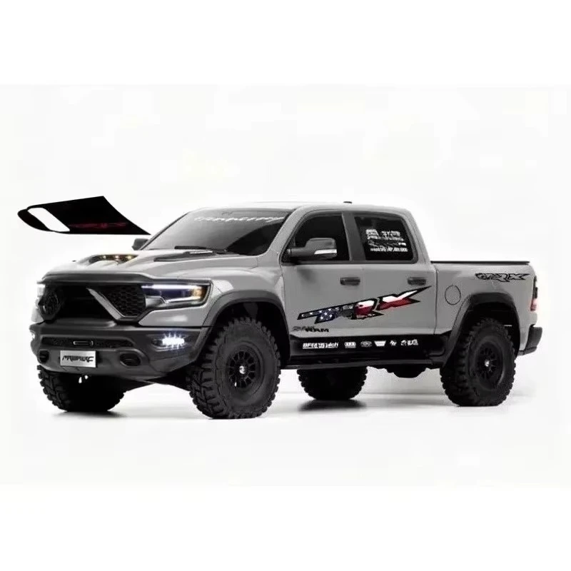 For 1/8 Scale KM RAM 1500 RC Crawler Pickup Truck Decal Sticker Set - Custom Vinyl Decals & Trim Kits RC Car Accessories