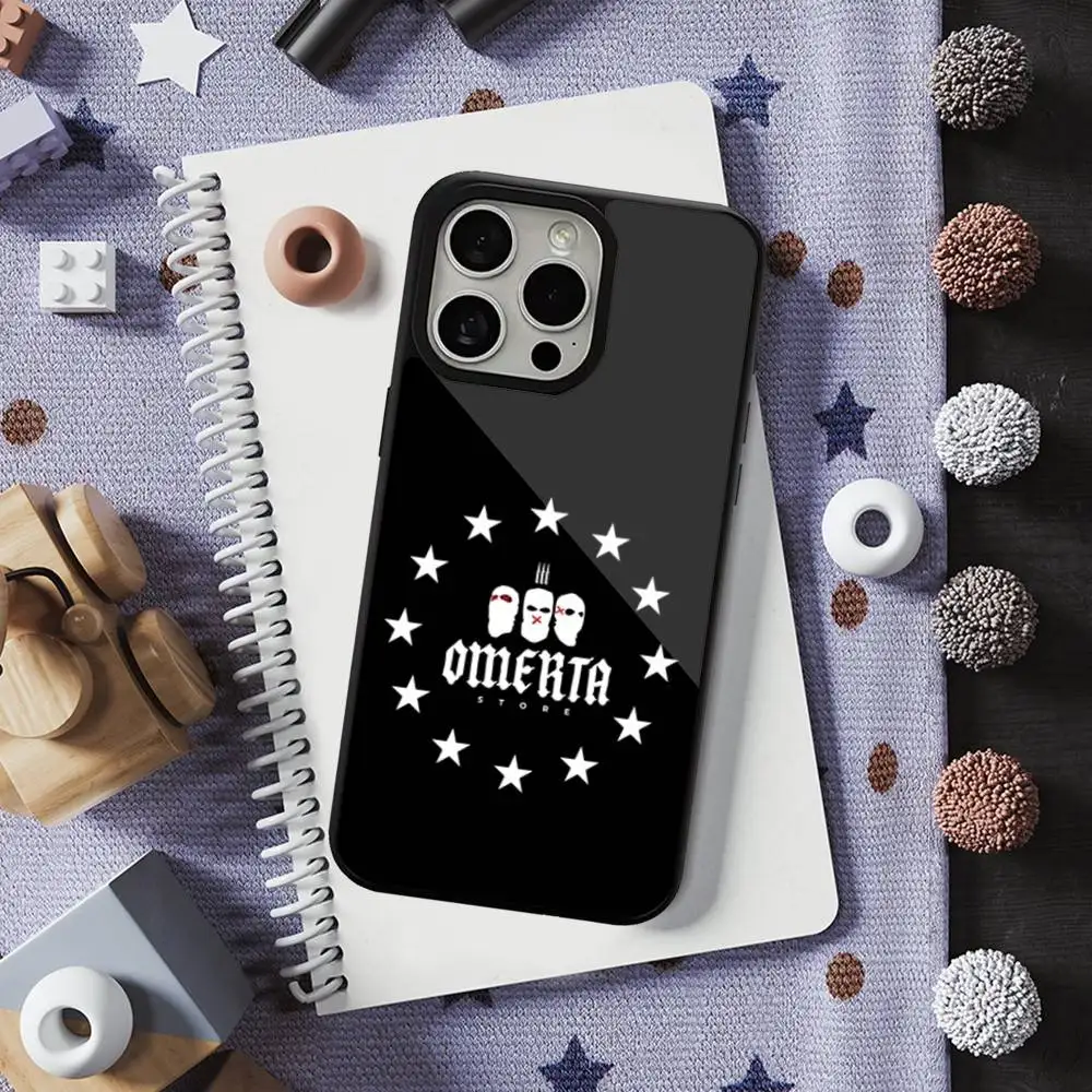 Maes-47 Singer O-Omerta Capa de telefone para iPhone 16,15,14,13,12,11,Pro,Max,Plus,Mini,Magsafe, capa de carregamento magnético sem fio