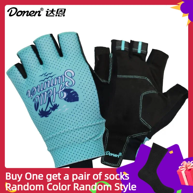 

Donen Cycling Gloves XRD Palm Pad Men's Road Bike Gloves Summer Breathable Bicycle Half Finger Gloves Biker Bicycle Accessories
