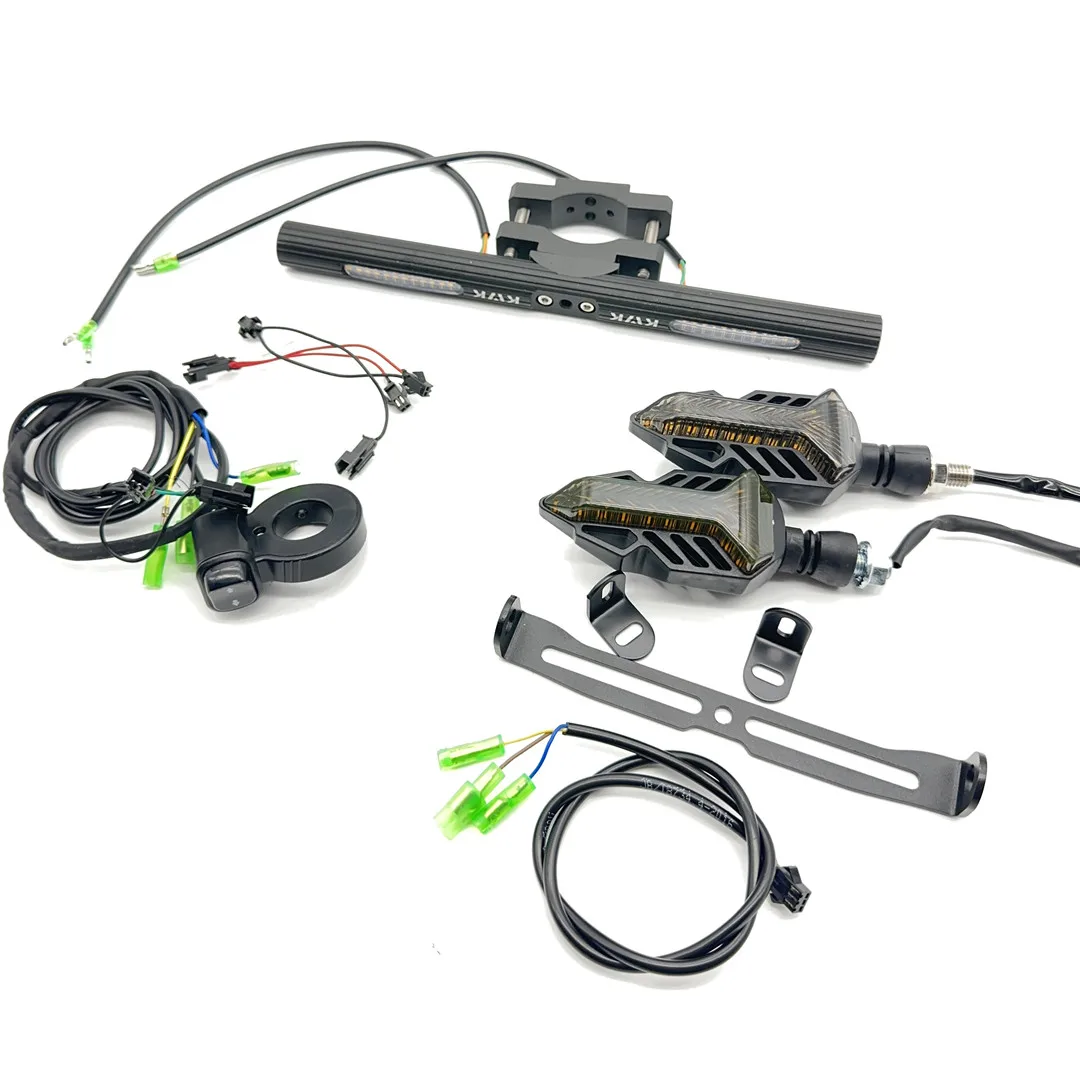 28CM Headlight Bracket With Turn Light Switch For Dualtron Electric Scooter DT-X Thunder ULTRA2 ACHILLEUS Spider