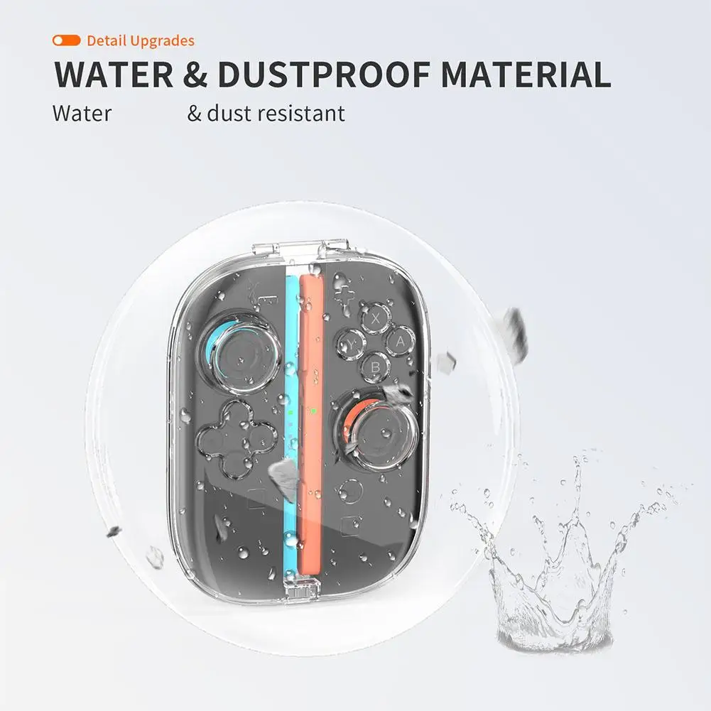 Game Controller Protective Case For NS2 Transparent Crystal Shell For Switch2 Handle PC Magnetic Protective Shell Accessories