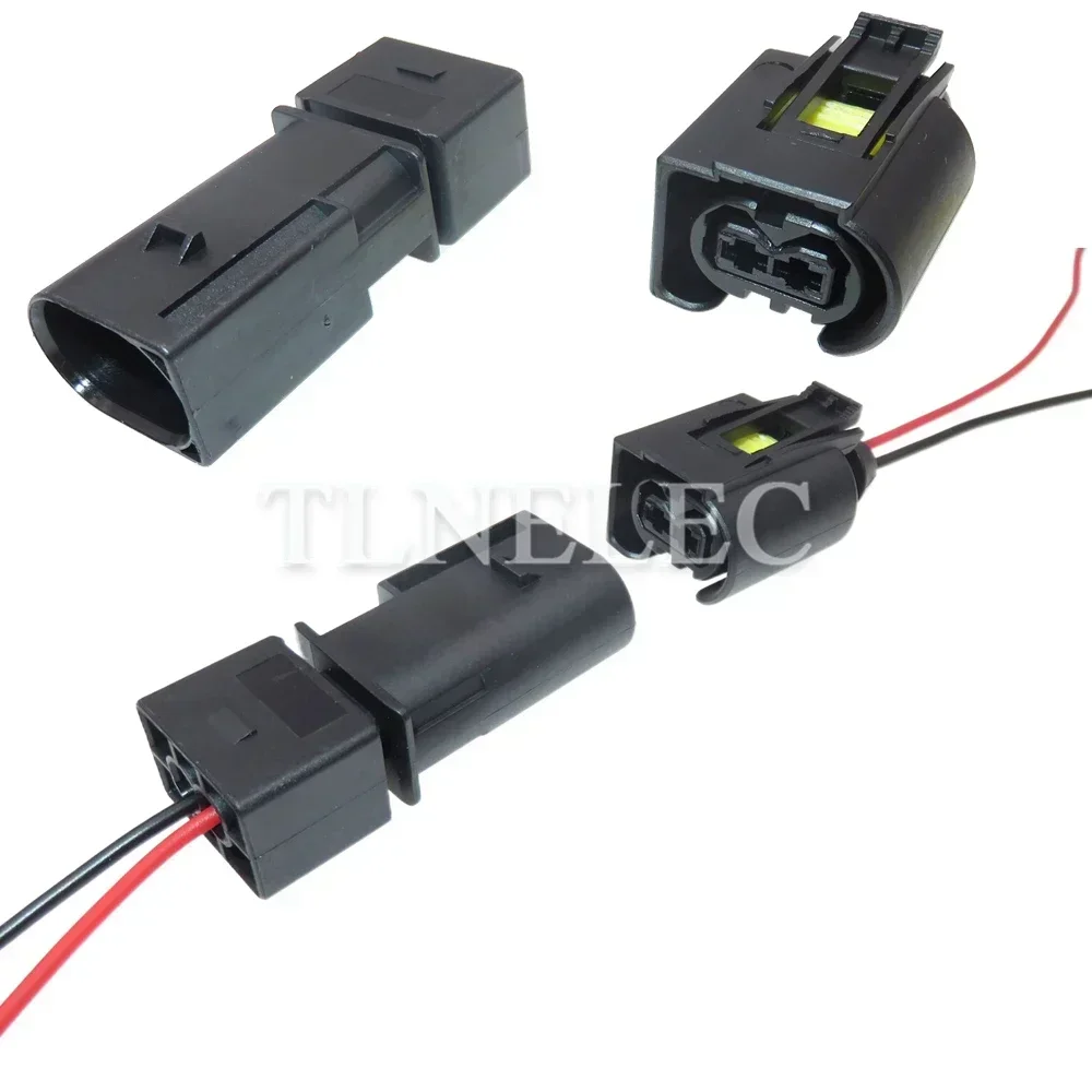 2 Pin Way Car Ignition Coil Sealed Connectors Auto Shock Absorber Wire Cable Socket For VW BMW 50290937 9441292 09441261