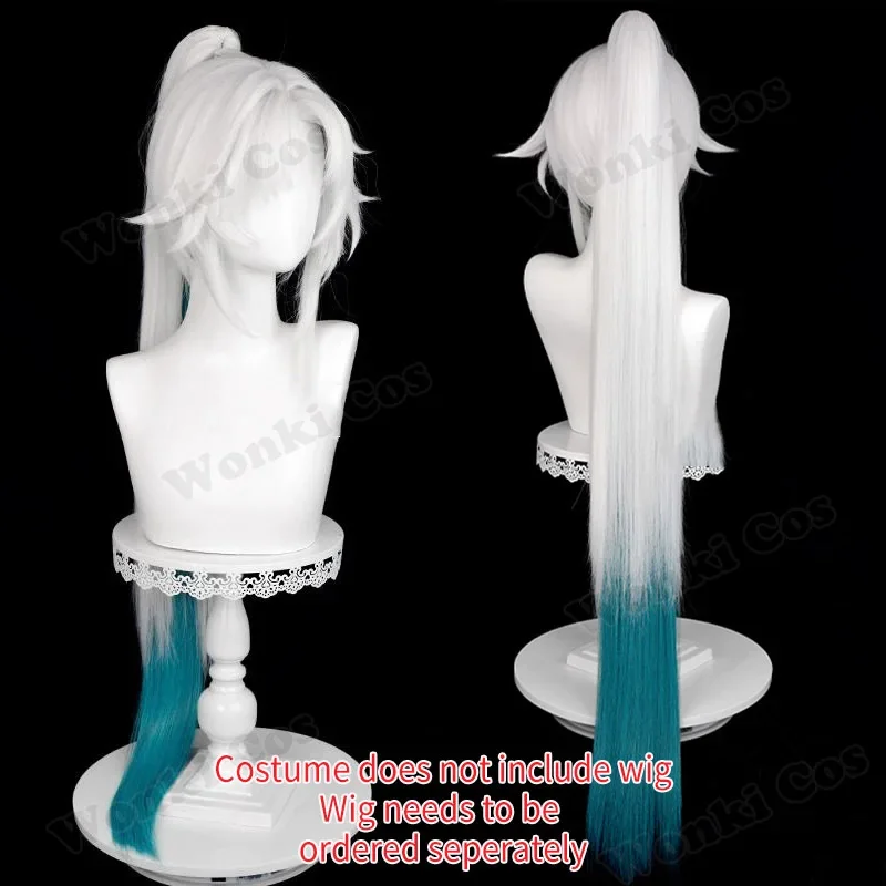 أزياء ستار ريل Feixiao التأثيرية فاي شياو شعر مستعار أحذية تنكرية للرجال ملابس الحفلات ملابس لعب الأدوار