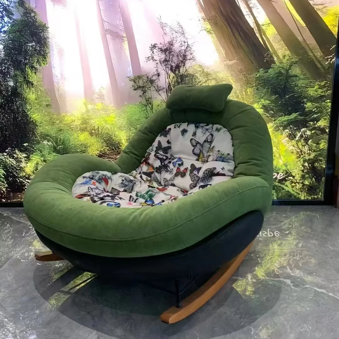 

Modern single sofa chair light luxury creative leisure design living room bedroom balcony