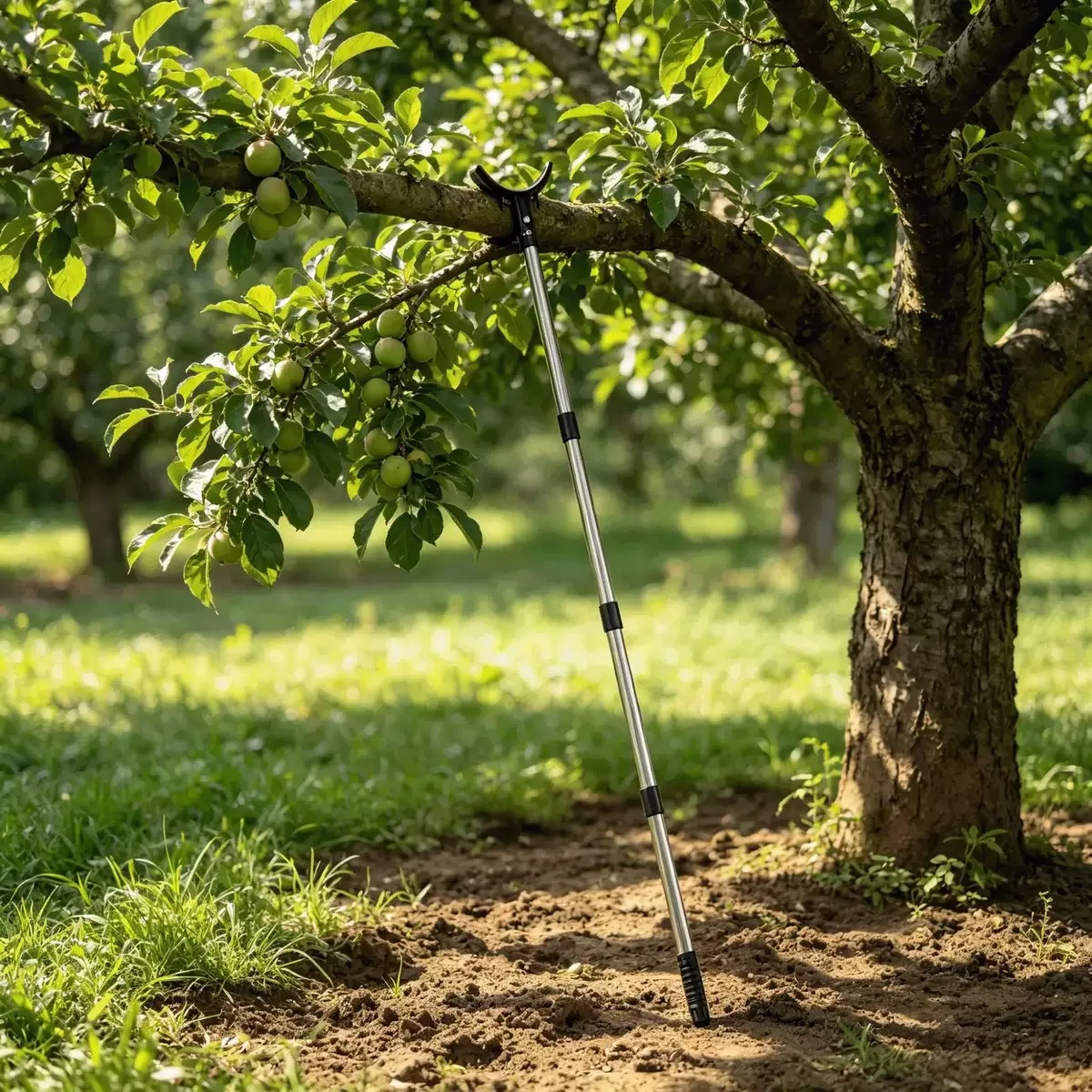Branch-Type Plant Support Rod Holder Anti-Tip Support Stand