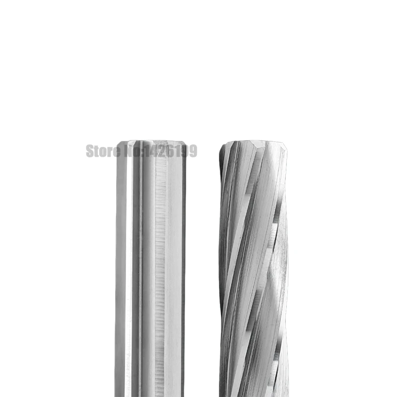 Punta da trapano rivestita a resistenza industriale con scanalatura a spirale dritta da 1,0 mm-13 mm per alesatore per macchina in metallo duro per ghisa di acciaio in alluminio