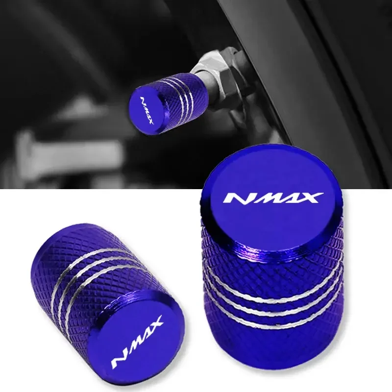 

Motorcycle Accessories Wheel Tire Valve Caps CNC Airtight Covers For YAMAHA NMAX N-MAX 155 NMAX125 XMAX 300 400 125 150 XMAX300