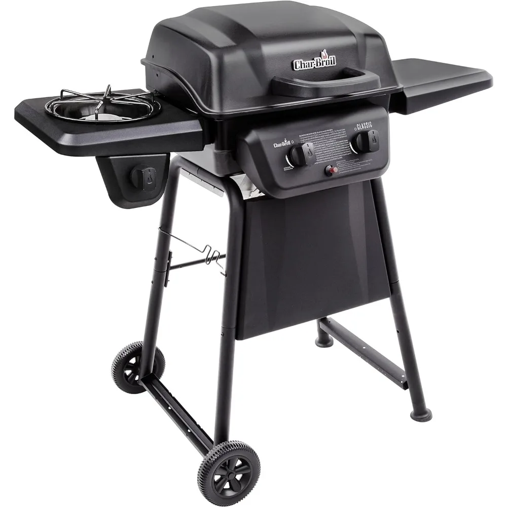 

Classic Series™ Convective 2-Burner with Side Burner Propane Gas Stainless Steel Grill - 463672817-P2