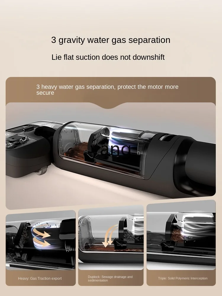 CX  Floor Washing Machine Household Suction Mop Floor Washing Integrated Lying Flat Fu Wan Stretch Series