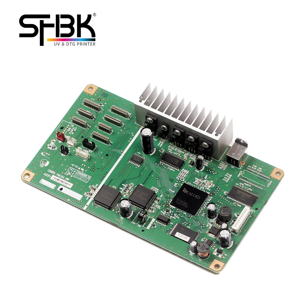 C655 MAIN. EPS R1390 motherboard for A3 DTF DTG UV printer mainboard, cylindrical bottles UV printer motherboard card